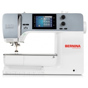 Bernina 570QE naaimachine met borduurmodule
