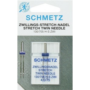 Schmetz tweelingnaald stretch 4/75